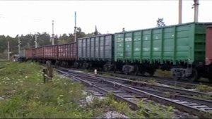 Локомобиль МАРТ-3 на маневровых работах