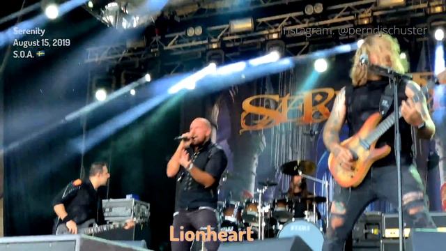 Serenity - Lionheart @Sabaton Open Air, Falun, Sweden - August 15, 2019 - 4K LIVE смотреть онлайн