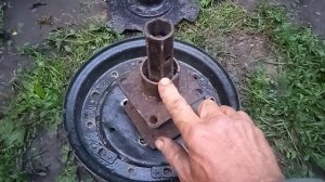 Колеса от мотороллера Муравей на мотоблок и как сдвоить колеса на адаптер.