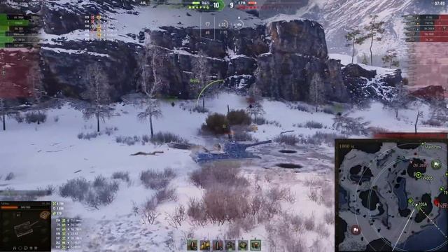 Когда сделал кд 12.3 сек и поехал кошмарить рандом! Вот на что способен пт сау СССР об 268 в wot смотреть онлайн