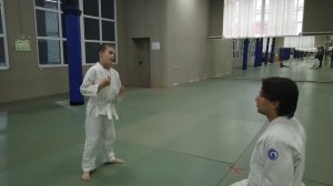 Экзамен на желтый пояс Айкидо