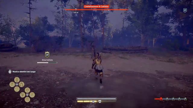 Assassin's Creed - Odyssey - L'orsa Callisto (GameplayITA) SIMPLE FIGHT TUTORIAL