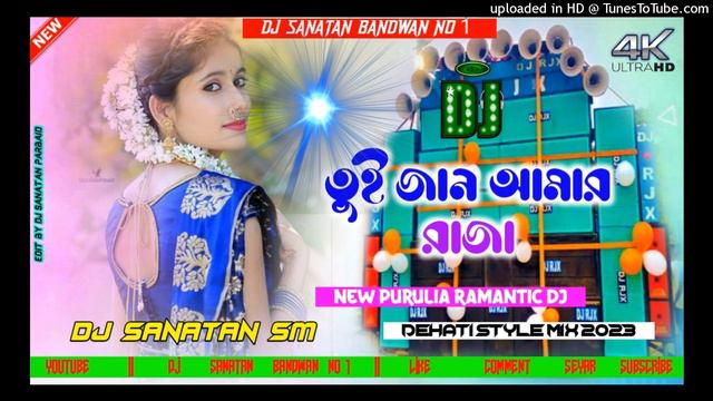 New Purulia Dj Song 2023 | Tui Jaan Amar Raja | Dehati Style Mixx | Dj Sanatan Sm Bandwan смотреть онлайн