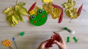 Как сделать лягушку из бумаги | Детская игрушка - лягушка своими руками | Легко и просто