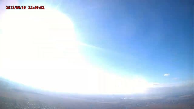 22 - ой запуск большой карамельной ракеты с радиомаяком и камерой.