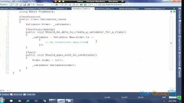 Creating Domain Specific Languages in C# - By Chris Patterson смотреть онлайн
