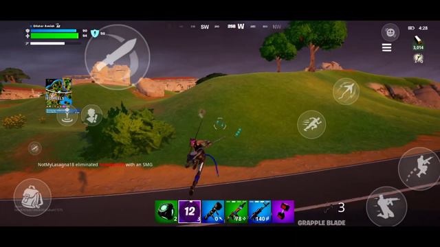 Poco X6 Pro Fortnite Mobile Solo Gameplay | High Elimination Wins | High Graphics Settings | 120 FP