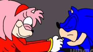 Amy Rose Tickles Sonic!