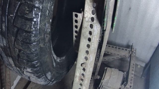 Станок из старой покрышки Галтовка камня своими руками