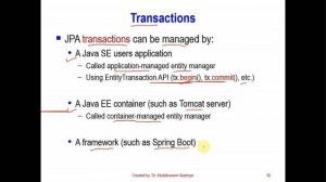 PR3 Ch05 Java Persistence API JPA Lecture2