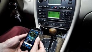 AUX в штатной магнитоле с CD Jaguar X-type