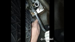 Peugeot 206 замена тросика сцепления