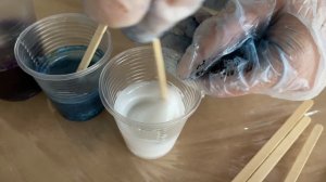 Эпоксидная смола. Урок КОСМОС в технике Resin Art