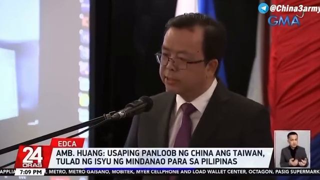 Посол Китая упрекнул Филиппины в разжигании огня путем предоставления США доступа к военным базам