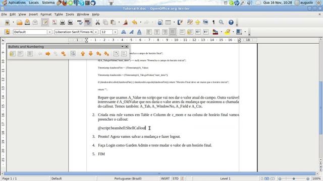 Adempiere Tutorial 09: Criando um Callout com uma Rule смотреть онлайн