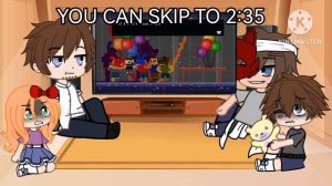 Past Afton's react to their deaths / AFTON FAMILY / REUPLOAD