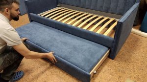 Кровать с дополнительным (выдвижным) спальным местом