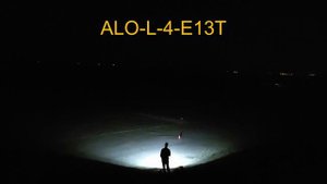 Светодиодная фара  Aurora ALO-L-4-E13T 4 диода 40 ватт Сценный свет