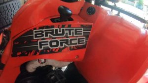 How to reset a belt light on a Kawasaki brute force 650/750
