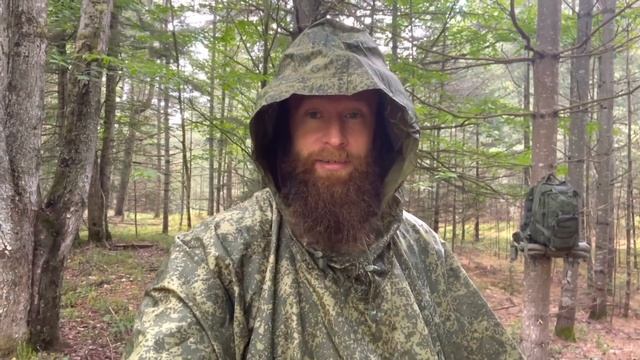 XL Military Poncho from Russian Cold Camo Shelter, Rain Gear, Camouflage смотреть онлайн