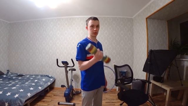 КАК Я ЗАНИМАЮСЬ СПОРТОМ ДОМА? МОИ УПРАЖНЕНИЯ смотреть онлайн