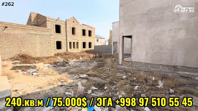 Хива Шахар Президент Мактаб Ёнида 240.кв.м 2-ТА Котедж Сотилади Цена: 75.000$ Галишилади 🤝👍 смотреть онлайн