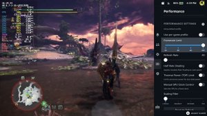 Monster Hunter World - Iceborne - Steam Deck Performance Check #MHW #SMD