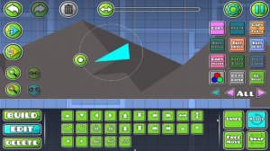 КАК СДЕЛАТЬ ГОРЫ В Geometry dash