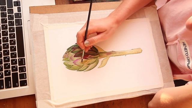 Акварельная иллюстрация для стоков. Что покупают? смотреть онлайн