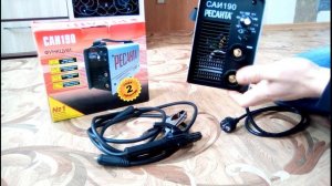 Обзор сварочного инверторного аппарата РЕСАНТА САИ 190.