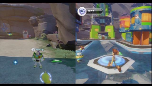 Disney Infinity Walkthrough Toy Story Part 2 Woody in Goo Canyon! смотреть онлайн