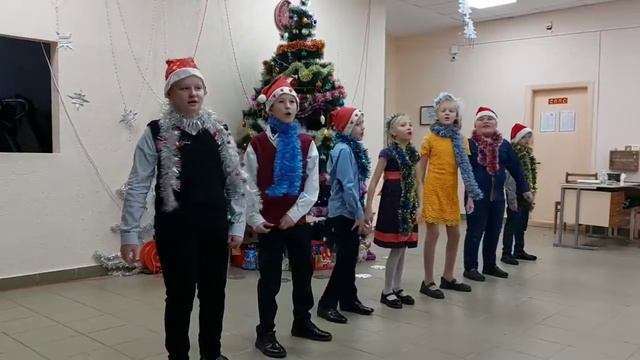 Поздравление 4 класса. Акция "Наши дети". Межевская СШ смотреть онлайн