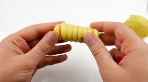 СПИРАЛЬНЫЙ РЕЗАК ДЛЯ ОВОЩЕЙ и ФРУКТОВ / AliExpress / 0.95$, 25грн, 65руб