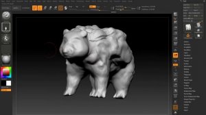 Урок 3. Изучаем палитру кисти, материалы, тип линий в ZBrush.