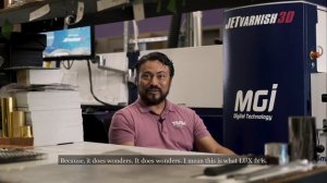 Отзыв оператора типографии Team Concept о печати на MGI JetVarnish 3D от Konica Minolta