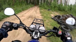 Лайтовая покатушка на Regulmoto Alpha RM-3 (с автографами крутых ребят на бензобаке) Читай описание