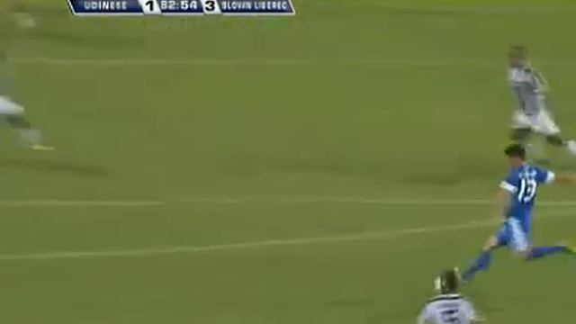 O.Kusnir Amazing Goal - Udinese 1 - 3 Liberec - 22-08-2013 смотреть онлайн