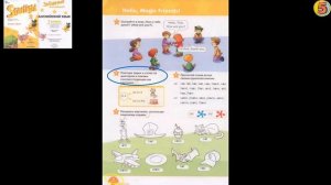 Starlight 2 класс Урок 3 Страница 8.  Упражнение 2. Повтори звуки и слова за диктором и покажи со..