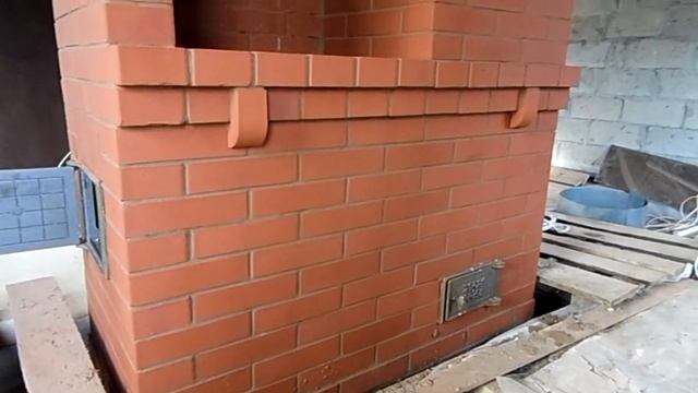Печь из кирпича своими руками. снт. "Дружба". смотреть онлайн