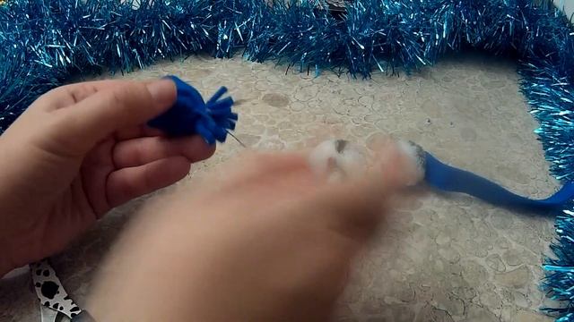 DIY Рождественская деревня. Часть 2: Снеговичок и ёлка.