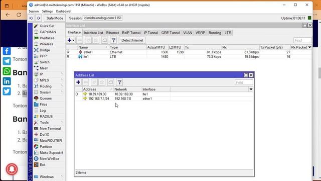 Setting Mikrotik LHG LTE Terbaru