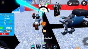 играю только за камераменов в skibidi toilet tower defense