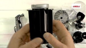 Распаковка кухонного комбайна / Unpacking of food processor ARESA AR-1702 / AR-1703