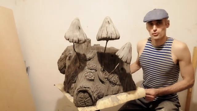 Цветник из артбетона