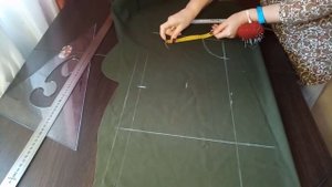Как сшить удлиненный жилет без выкройки.Кроим по ткани на любую фигуру
