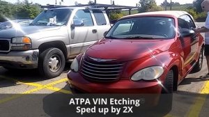 VIN Etching - Sped up 2X