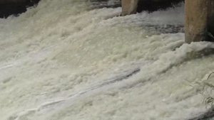 Успенская плотина на реке Клязьма в Ногинске