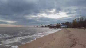 Мариуполь сегодня  Ноябрьское море