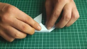 ОРИГАМИ ПТИЦА. Как сделать оригами птицу. Птица из бумаги оригами //  Origami bird