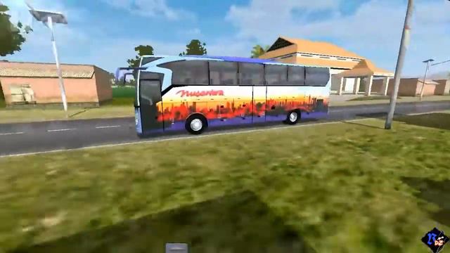 REVIEW BUS New Mercedes Benz Travego 2016 Nusantara MOD BUSSID смотреть онлайн